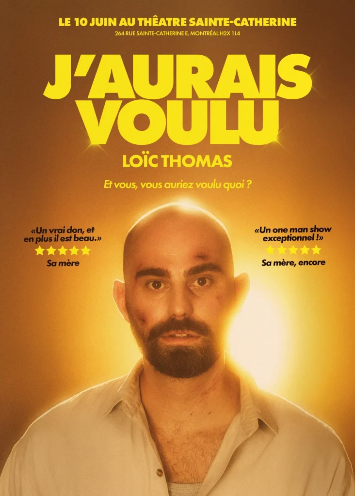 affiche Loïc Thomas, graphisme, poster, designer graphique