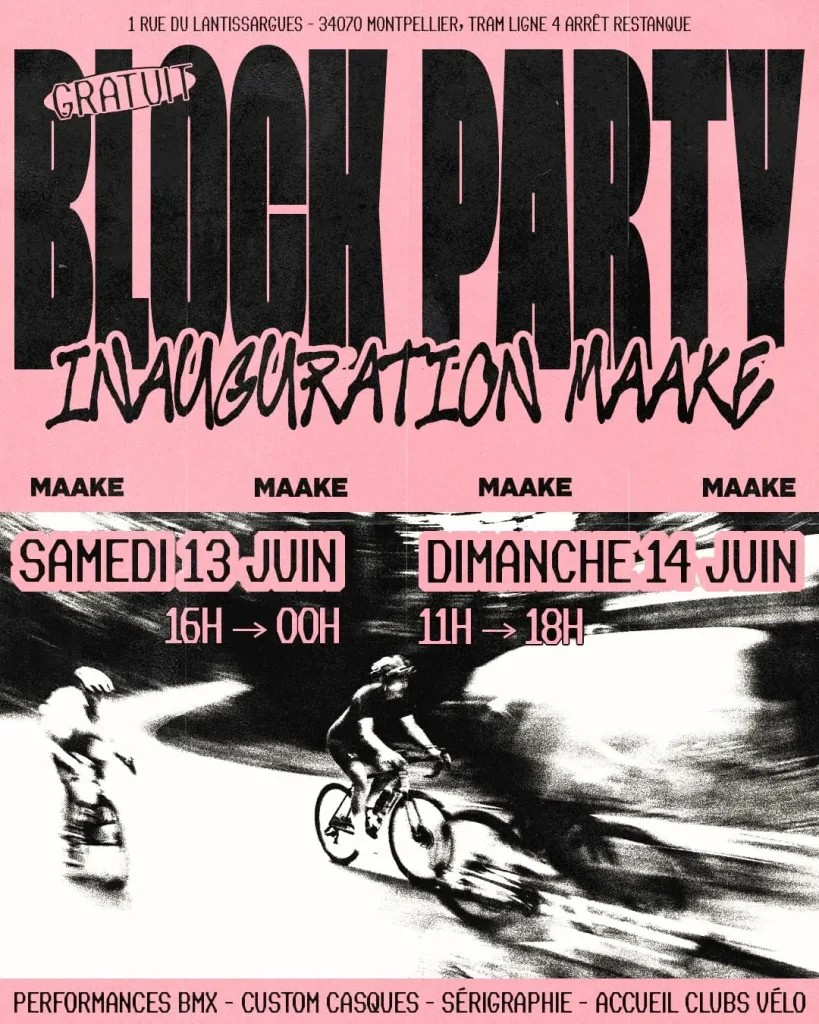 affiche inauguration MAAKE