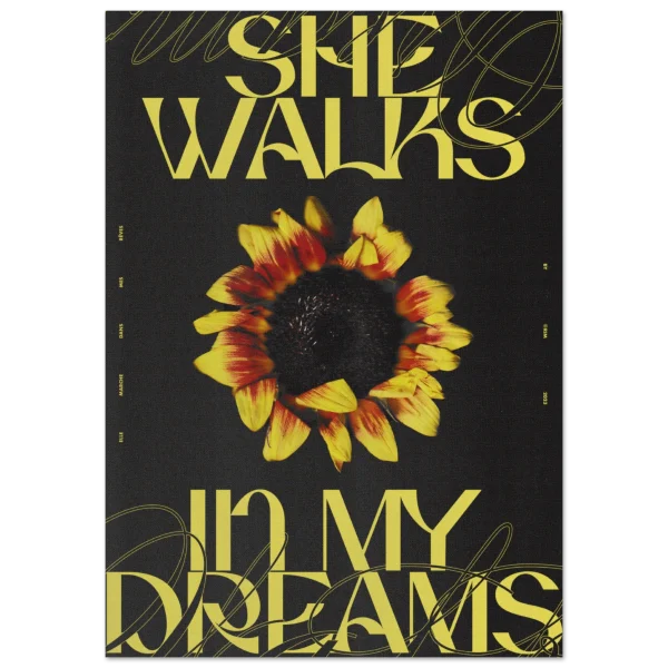 print she walks in my dream