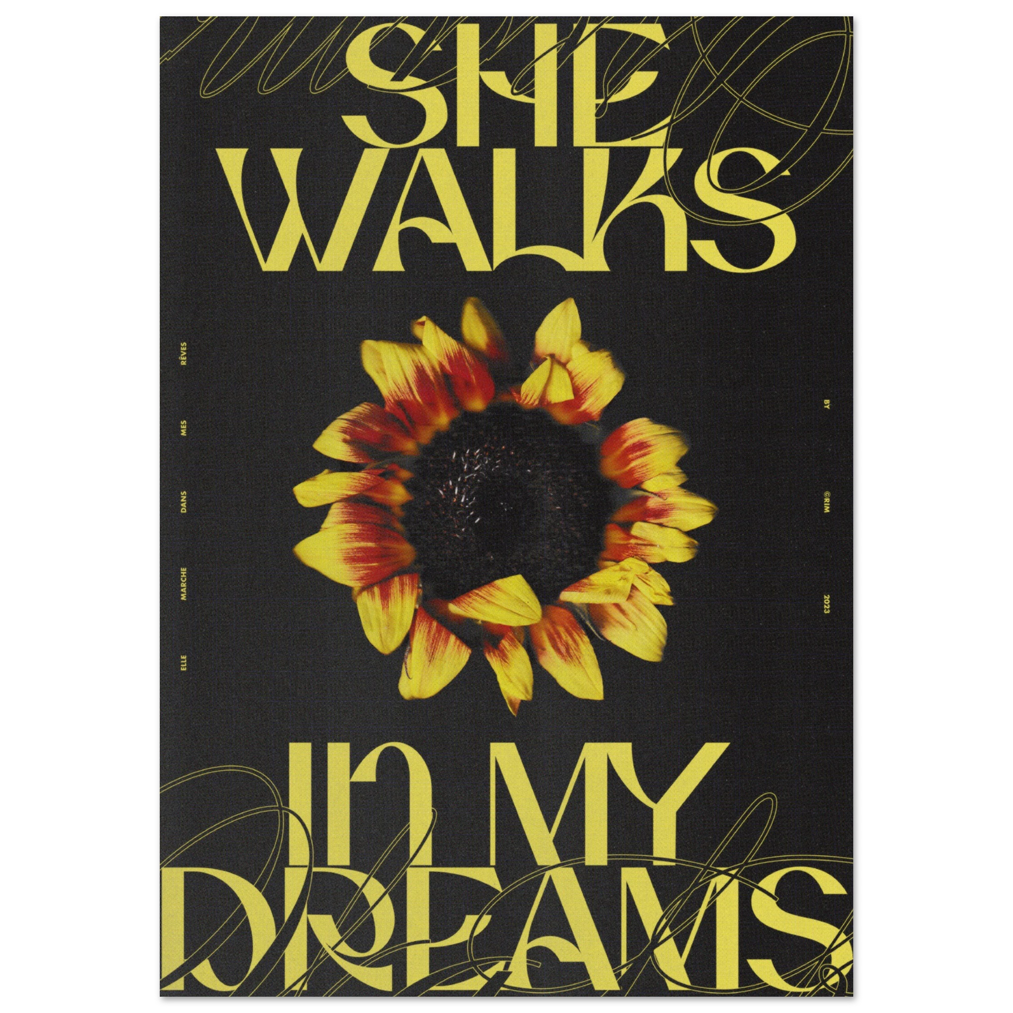print she walks in my dream